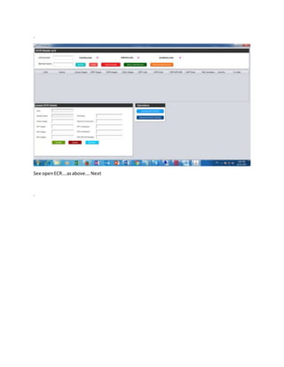 .
See openECR….asabove….Next
.
 