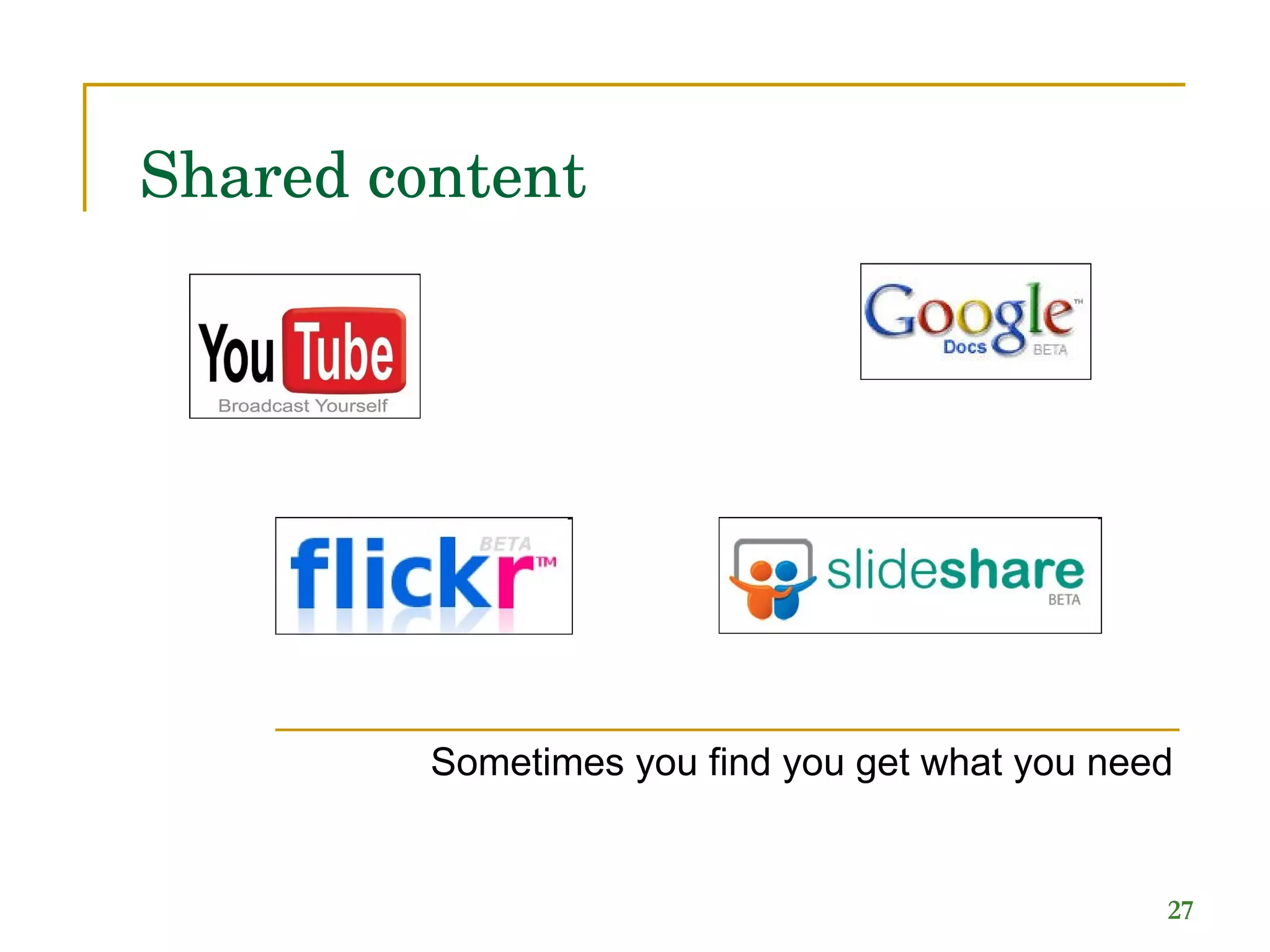 Shared content Sometimes you find you get what you need 