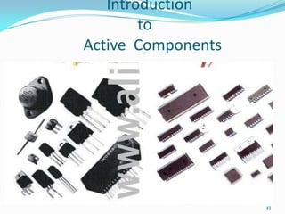 Introduction
to
Active Components

43

 