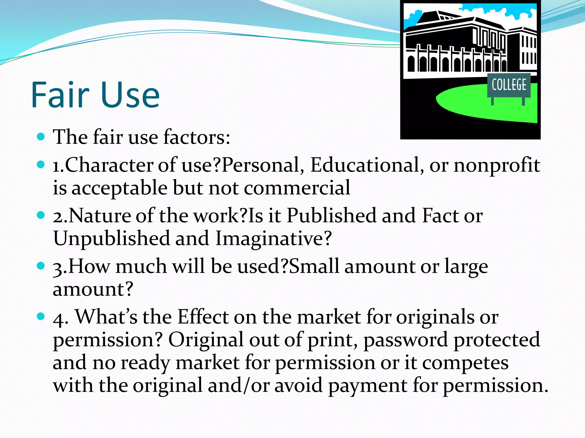 The problem is that it’s vague what an implied license actually covers. 