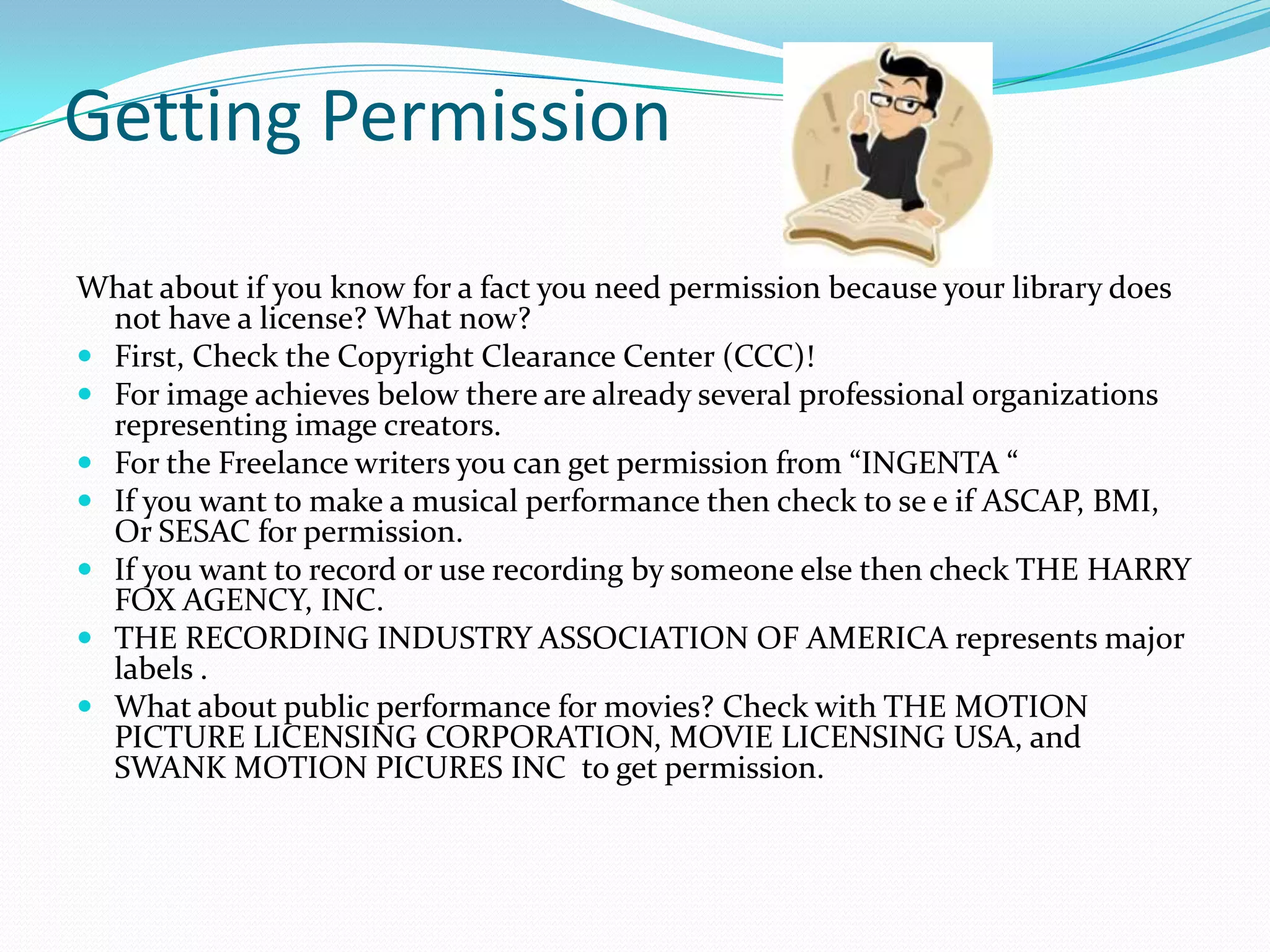 What’s a “Creative Commons” license? The creative commons license allows others to use your work or base it on your and that way the sharing goes on. In other words, you allow the materials to be part  of  building and others will build on yours. 