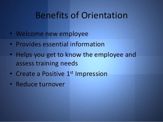 new employee orientation for a company human resource ppt