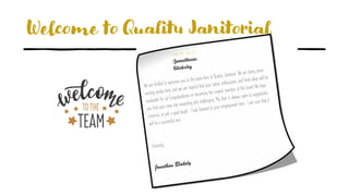 Welcome to Quality Janitorial
 