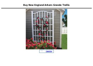 Buy New England Arbors Grande Trellis
Price :
CheckPrice
 