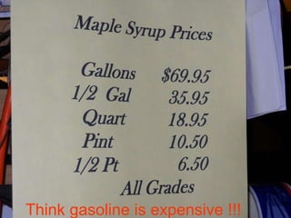 Think gasoline is expensive !!! 