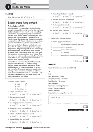 New English File 2004 Elementary Test Booklet 3.pdf
