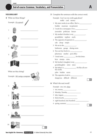 New English File 2004 Elementary Test Booklet 3.pdf
