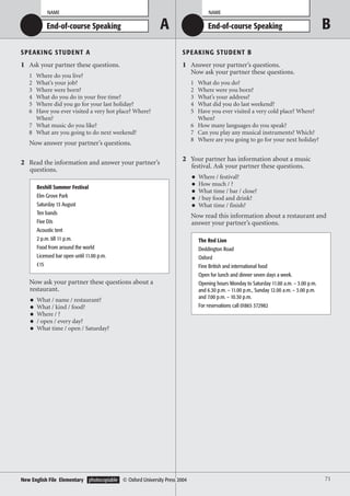 New English File 2004 Elementary Test Booklet 3.pdf