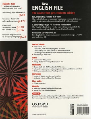 New english_file_elementary_libro_inglese_con