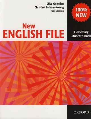 New English File Elementary  Students Book 1.pdf