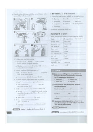 New english intermediate   workbook