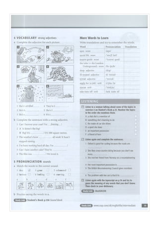 New english intermediate   workbook