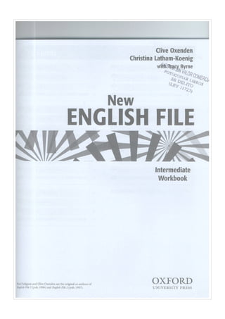 New english intermediate   workbook