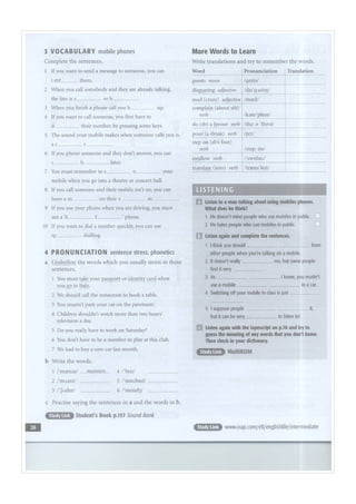 New english intermediate   workbook