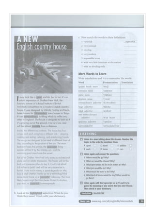 New english intermediate   workbook