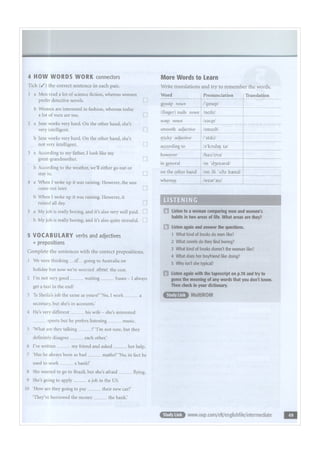 New english intermediate   workbook