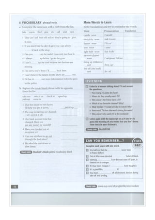 New english intermediate   workbook