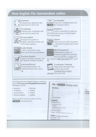 New english intermediate   workbook
