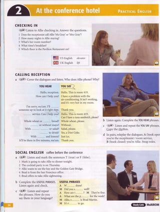New english file pre intermediate student's book | PDF