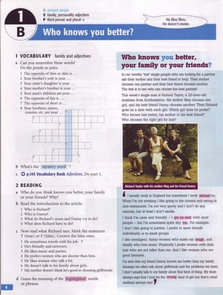 New english file pre intermediate student's book | PDF