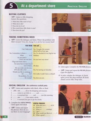 New english file pre intermediate student's book | PDF