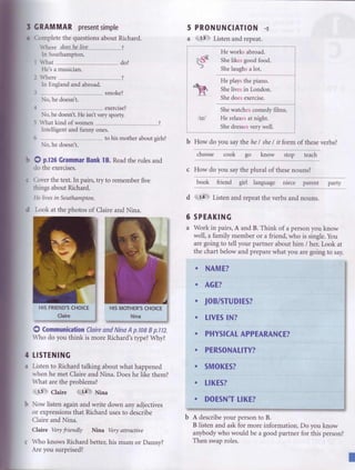 New english file pre intermediate student's book | PDF