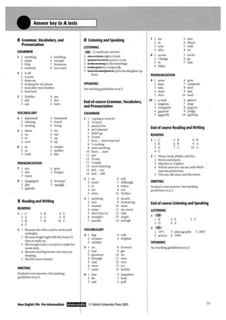 New english file_preintermediate_test_booklet