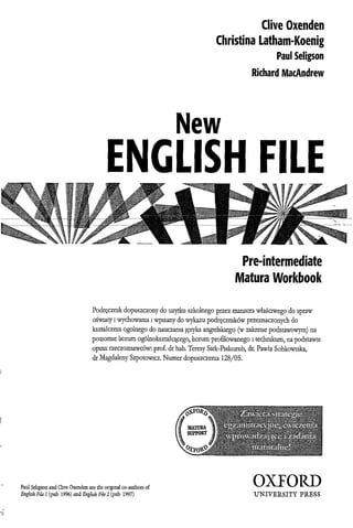 New english file_preintermediate_workbook
