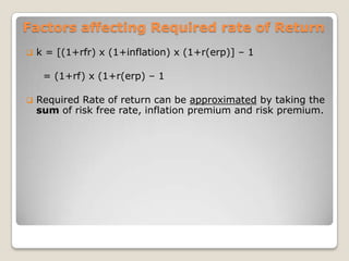It is the minimum amount investor should provide as equity at inception