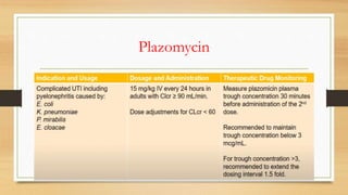 Plazomycin
 