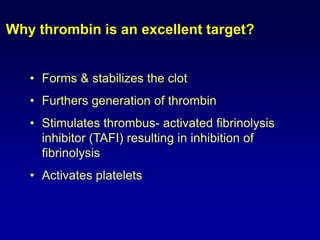 Comparison of the Features of Heparin, Low-Molecular-Weight Heparin, and Fondaparinux