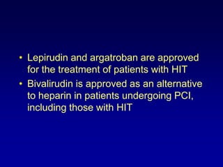 Bivalirudin (MW 2180 Da)