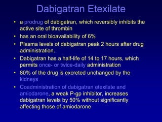 DicoumarolPhenprocoumonWarfarin SodiumOral Anticoagulants - Vitamin K antagonistsAcenocoumarolAnisindione