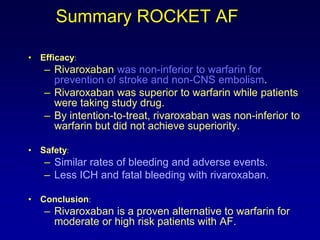 AVE5026Ultralow-molecular-weight heparin with a mean molecular weight of 2400Primarily  targets fXaGiven subcutaneously, the half-life is 16 to 20 hours, enabling once-daily administration. Excreted renallyAnticoagulant effects are not neutralized by protaminesulfatePhase  III program comparing AVE5026 with enoxaparin for VTE prevention in 9000 patients undergoing hip, knee, or abdominal surgery and in 3200 cancer patients receiving chemotherapy is ongoing(SAVE-HIP2 , SAVE-ABDO, SAVE-KNEE , SAVE-HIP3 , SAVE-ONCO