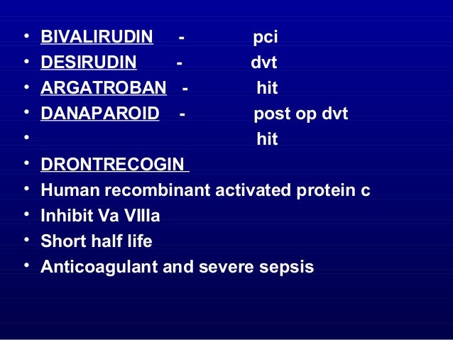 Specific Anticoagulant and Antiplatelet Agent Reversal