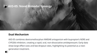 newer antidepressants and emerging concepts.pptx