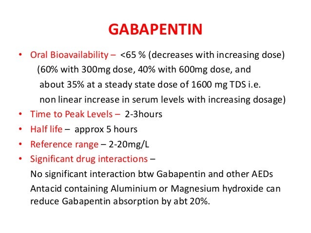 Neurontin For Pain Side Effects