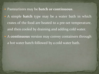 Newer methods of thermal processing | PDF