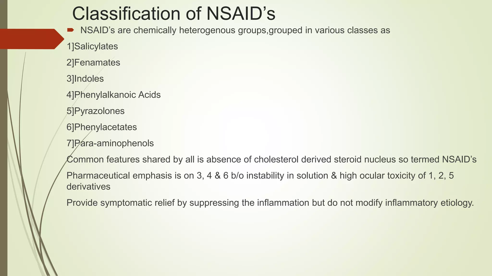 Newer nsaid's, intravitreal, immunosuppressant, fibrin | PPTX