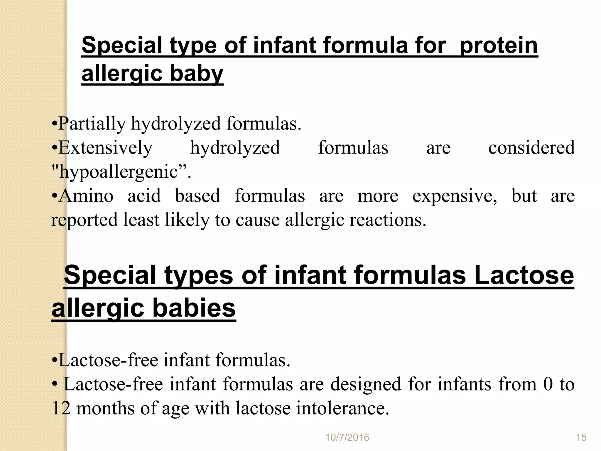infant foods, weaning foods, malted foods, and malted milk foods | PPTX