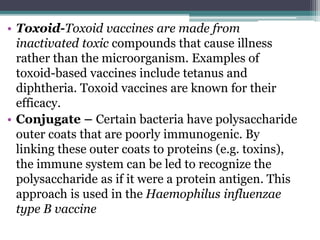 Toxoid Examples Newer vaccine new ppt | PPTX