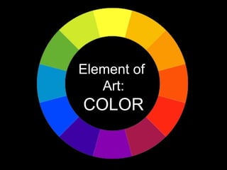 Comprehensive Guide to Color Theory and Schemes in Art | PPTX
