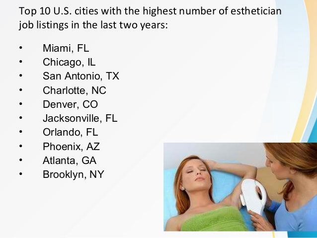 New Esthetician Job Supply and Demand Info from CareerBuilder