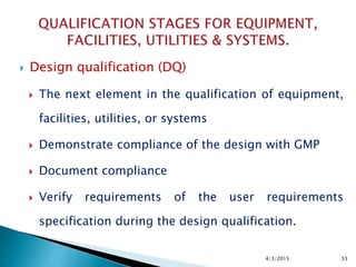 New EU Requirements for Qualification & Validation | PPTX