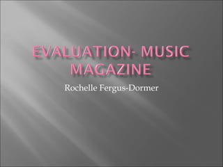 Rochelle Fergus-Dormer 