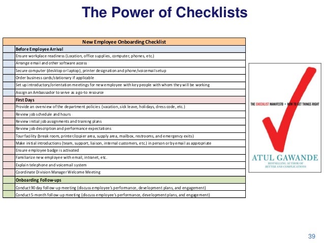 new employee onboarding checklist template
