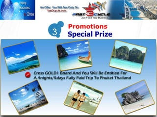 3 Promotions 3 Special Prize 