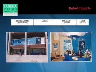 PROJECT NAME
CONNECT WORLD
CLIENT LOCATION
Chandigarh
AREA
1200 Sq. Ft.
 