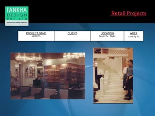 PROJECT NAME
MESCOS
CLIENT LOCATION
South Ex., Delhi
AREA
1200 Sq. Ft.
 