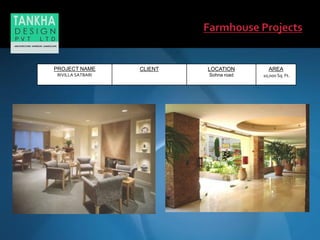 PROJECT NAME
RIVILLA SATBARI
CLIENT LOCATION
Sohna road
AREA
10,000 Sq. Ft.
 